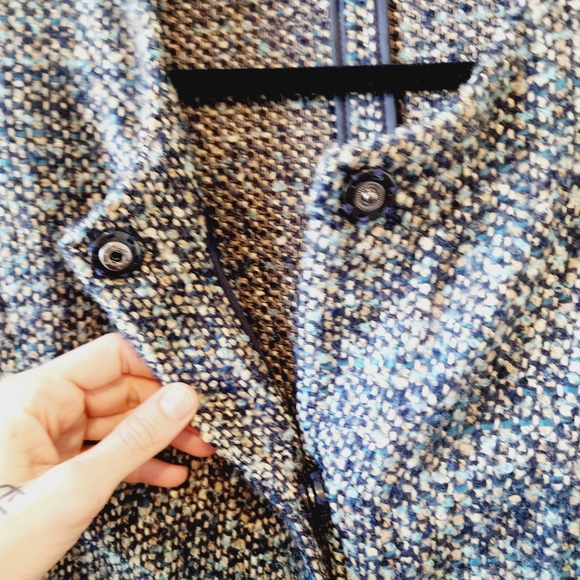 Talbots Tweed Knit Jacket - Picture 3 of 9